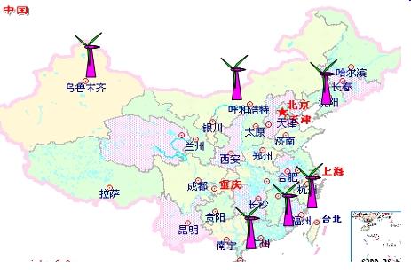 東南沿海及其島嶼風(fēng)能資源區(qū)